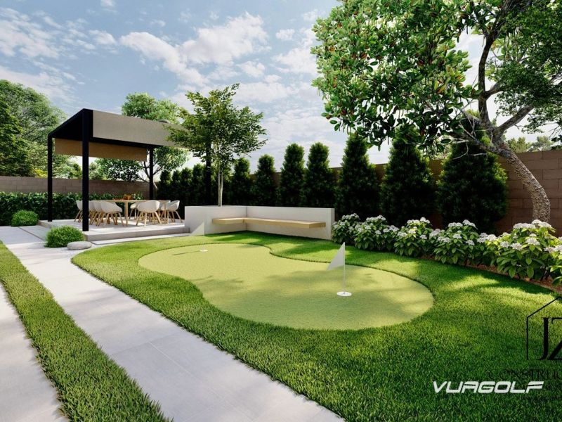 Thi công sân golf khu nghỉ dưỡng uy tín