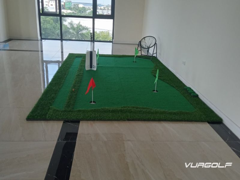 thi công sân golf trong nhà giá bao nhiêu