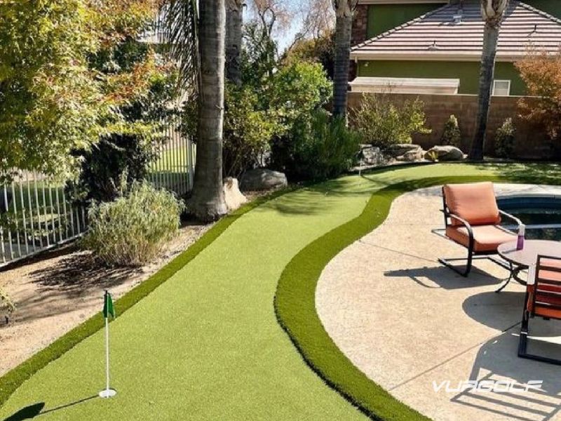 Thi công sân golf sân vườn đẹp