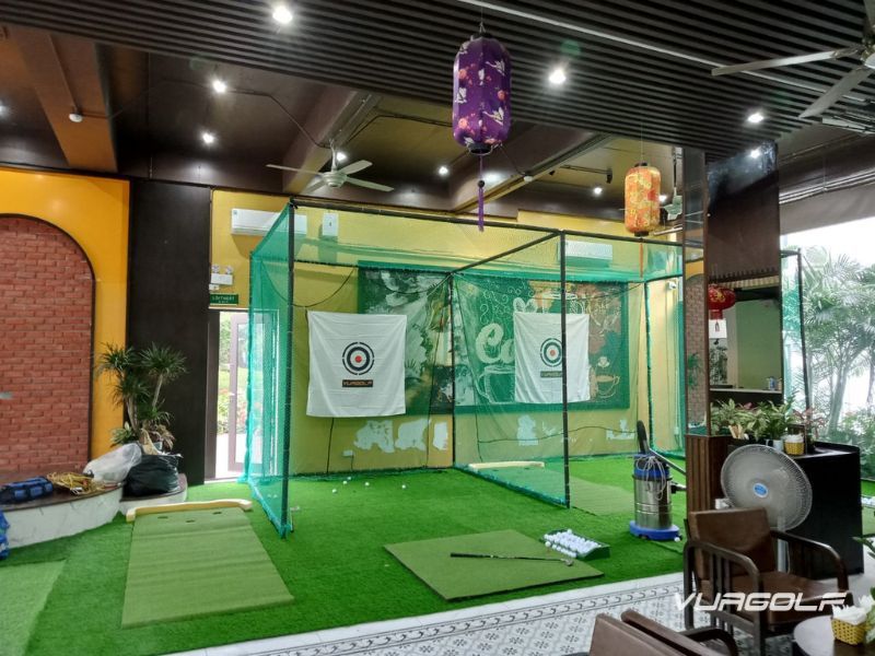 Thi công sân golf trong nhà Ecopark