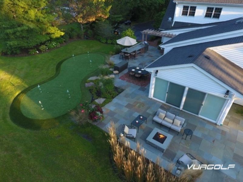 thi công sân golf biệt thự Ninh Bình