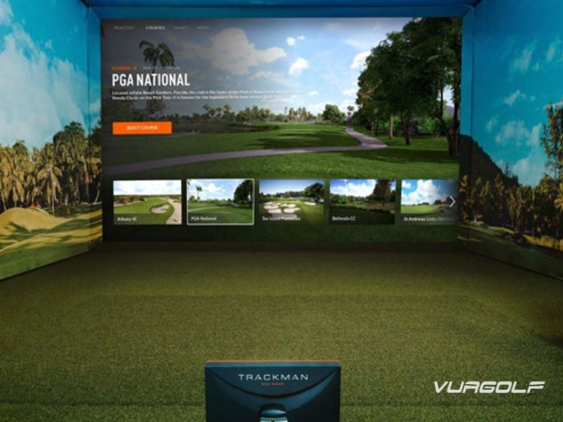 cảm biến golf 3d trackman