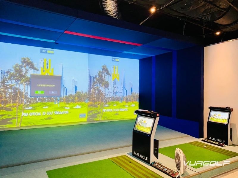 Thi công phòng golf 3D Hà Nội tốt