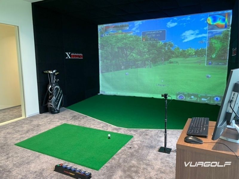 Thi công phòng golf 3D Hà Nội uy tín