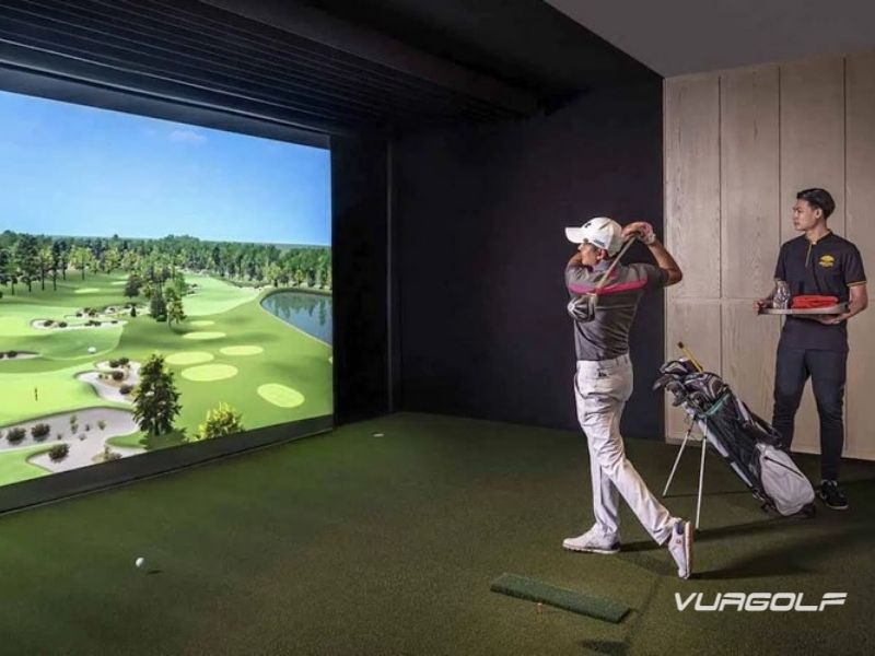 Thi công phòng golf 3D TPHCM