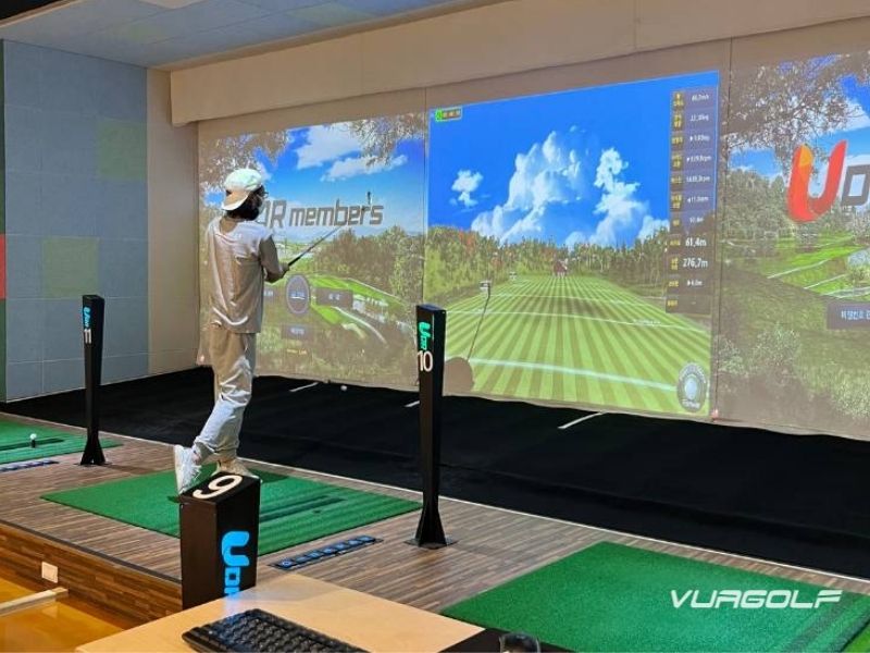 Thi công phòng golf 3D TPHCM